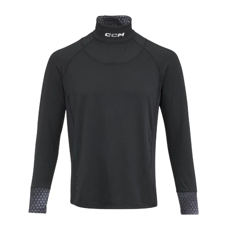 CCM triko Neck Guard Compression Top LS SR